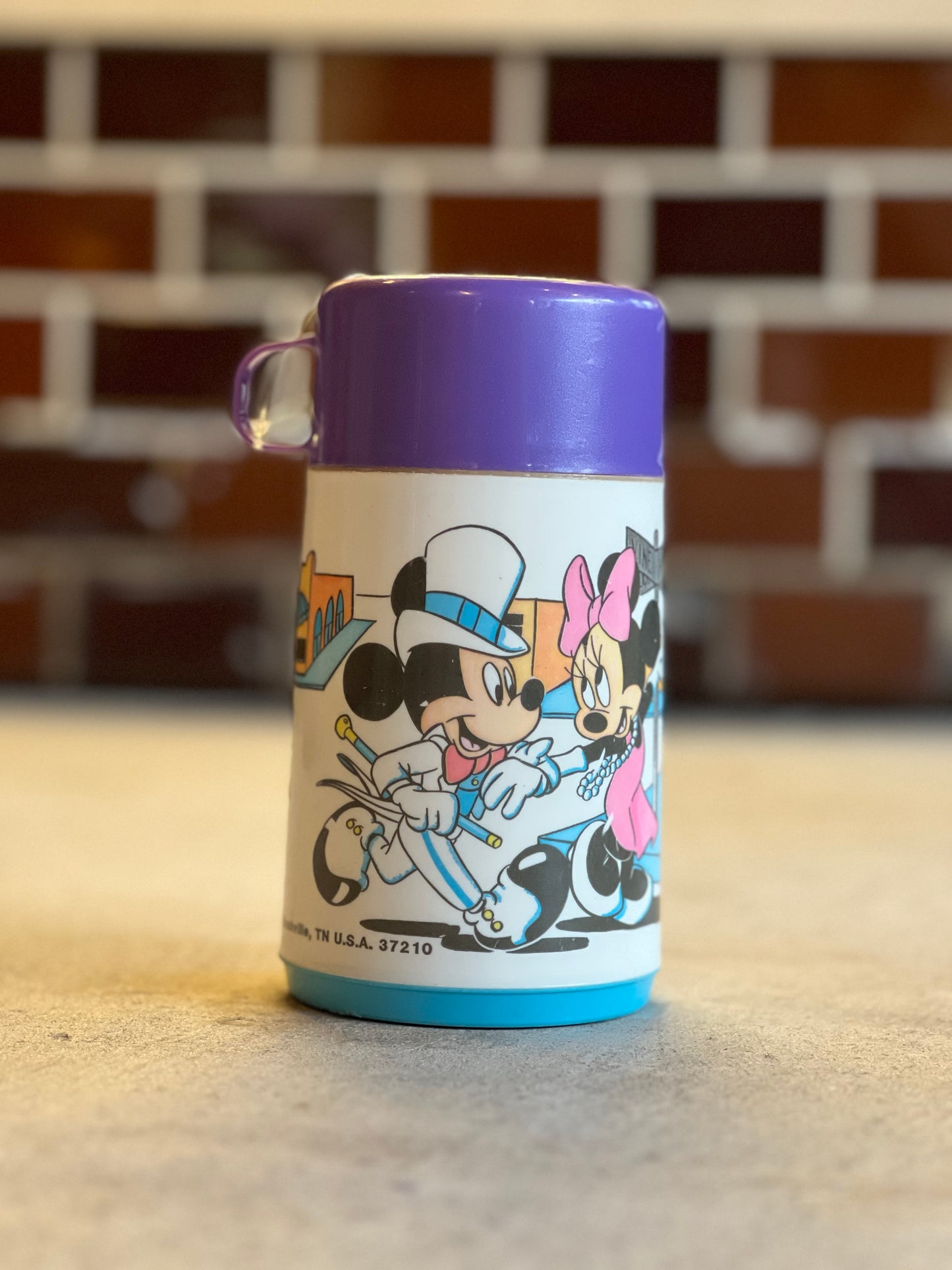 1990's ALADDIN VINTAGE THERMO MICKEY & MINNIE
