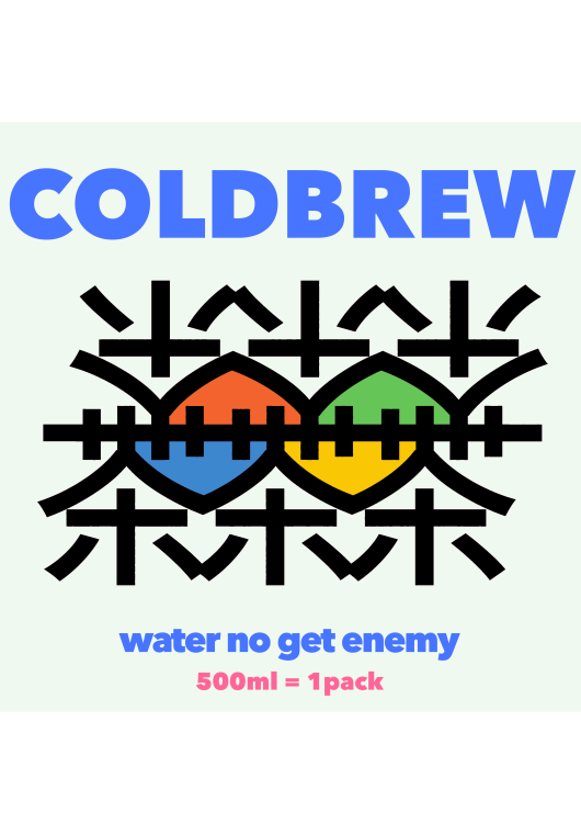 WATER NO GET ENEMY - COLDBREW GREENTEA