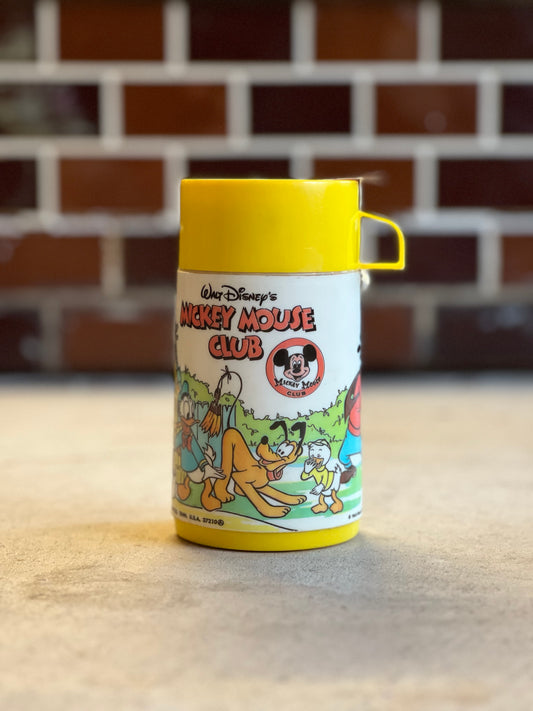 1970's Aladdin Vintage Mickey Mouse Club Thermo