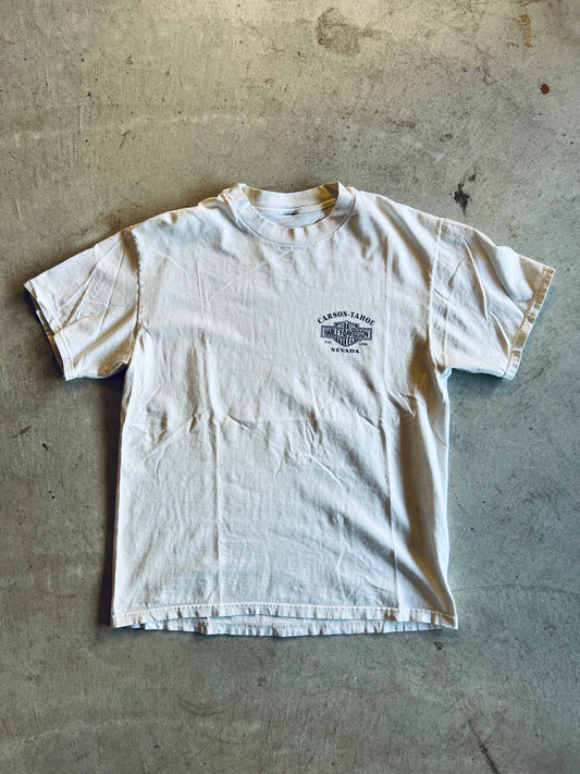 90'S HARLEY-DAVIDSON WHITE TEE