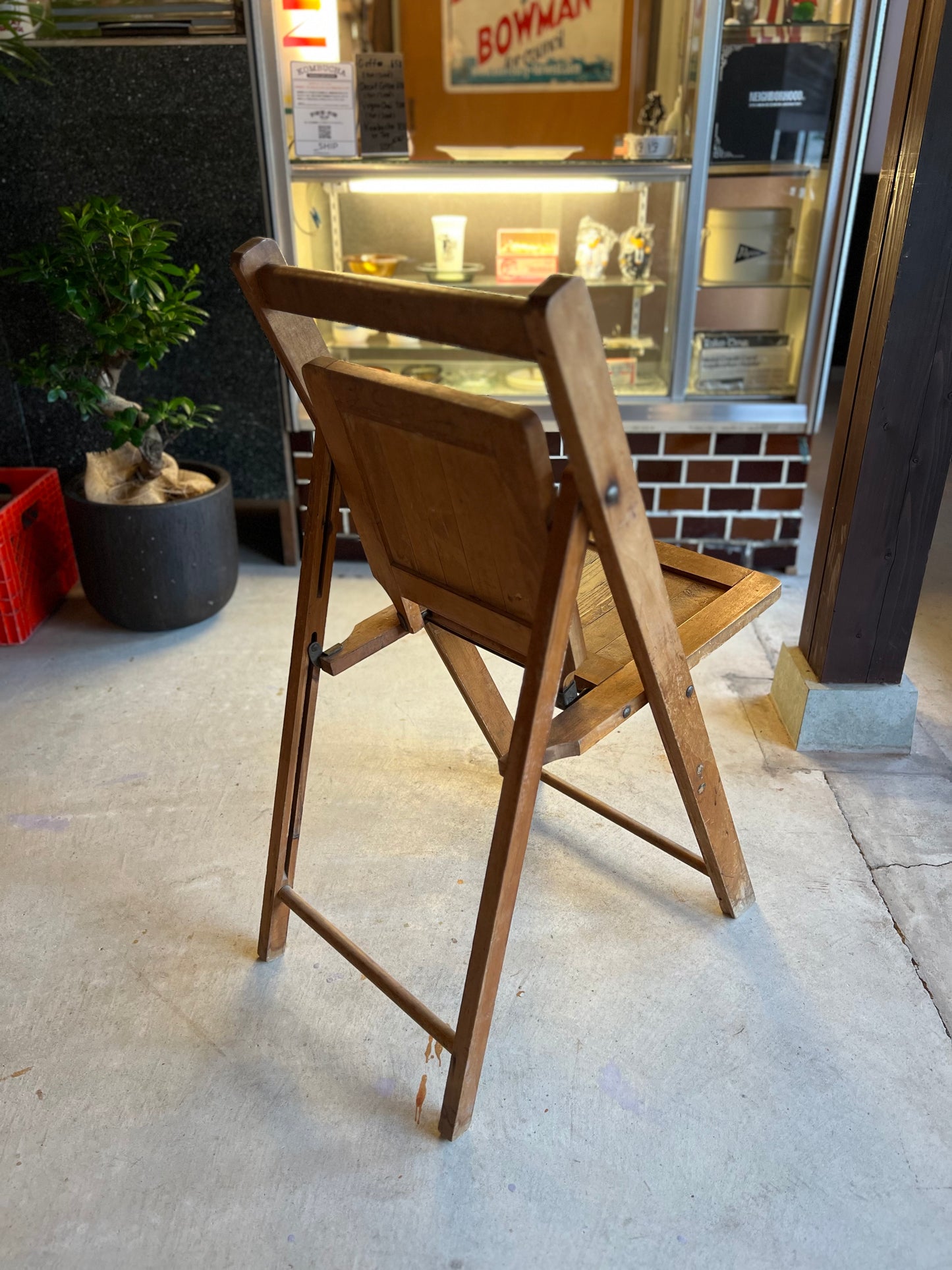 1940’S HEYWOOD WAKEFIELD VINTAGE FOLDING CHAIR