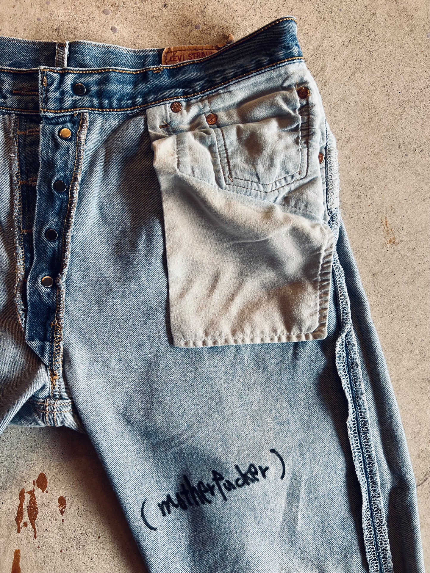 00'S LEVI'S 501XX MADE IN MEXICO W34 x L33