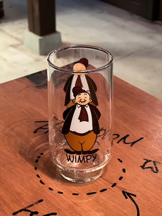 1975 VINTAGE WIMPY GLASS