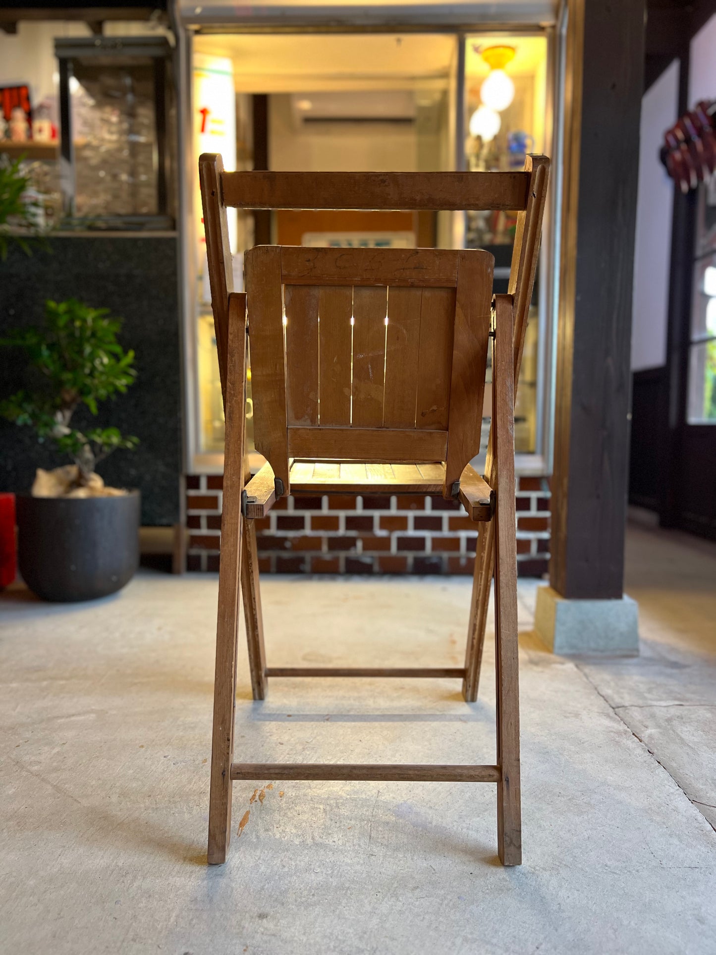 1940’S HEYWOOD WAKEFIELD VINTAGE FOLDING CHAIR