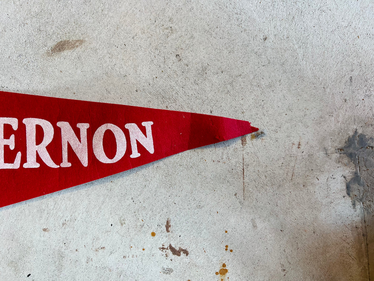 VINTAGE SOUVENIR PENNANT - MT. VERNON VIRGINIA