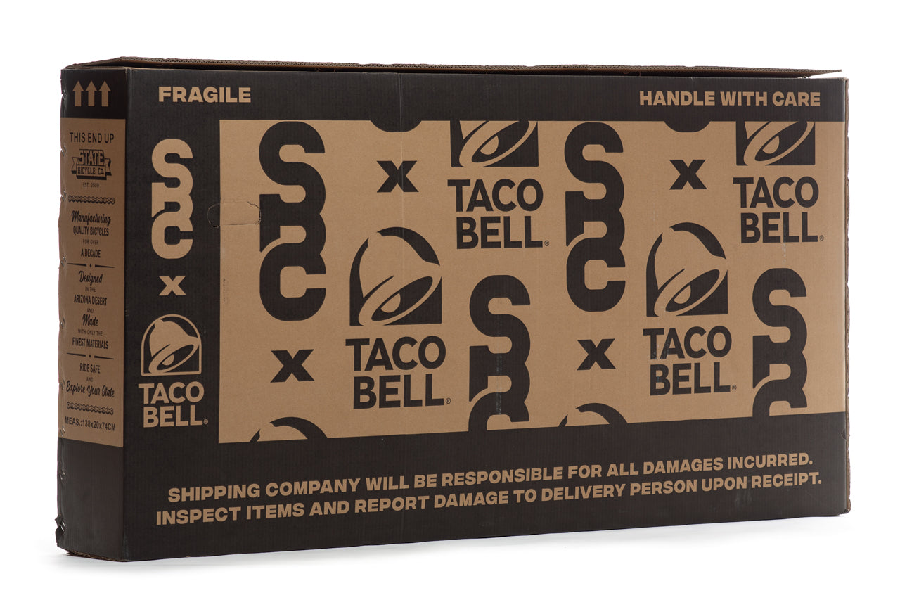 STATE BICYCLE CO. X TACO BELL: KLUNKER + FRAME BAG COMBO